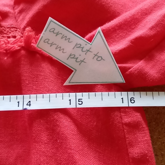 ♥️J. Crew 100% Linen Bright Orange 00/XXS - Picture 13 of 14